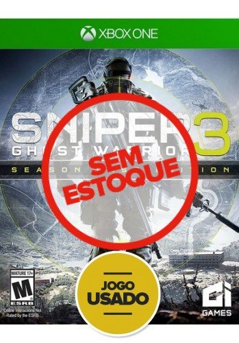 Sniper 3: Ghost Warrior - Xbox One ( Usado )